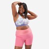 Women's Cardio Fitness High-Waisted Shaping Shorts - Pink