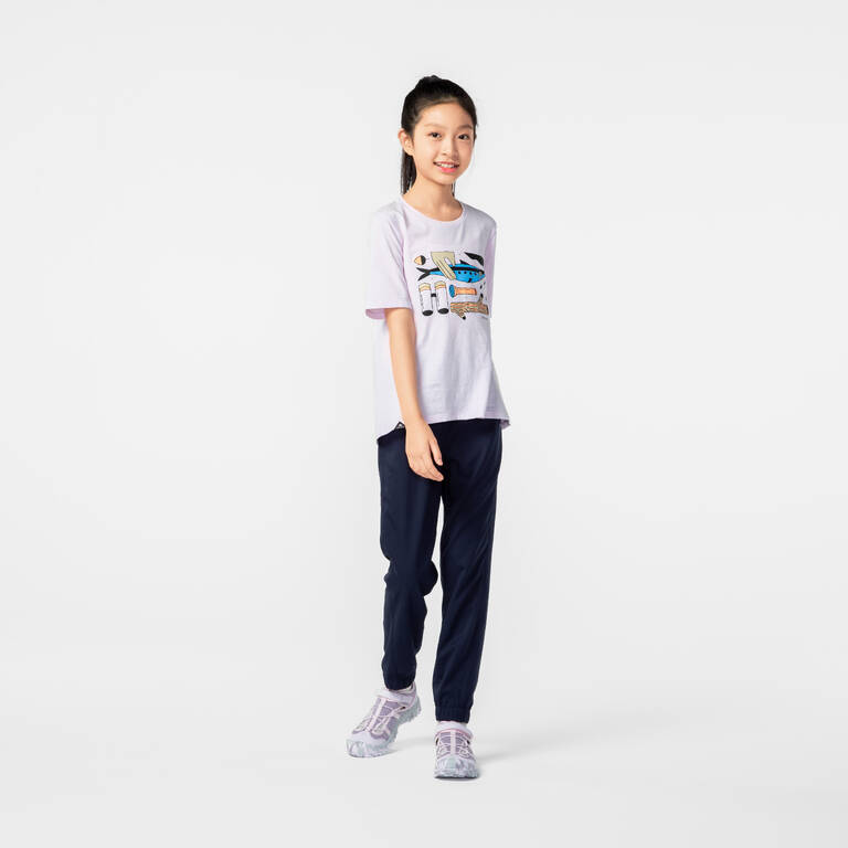Sandal Hiking Anak Perempuan MH150 - Ungu muda