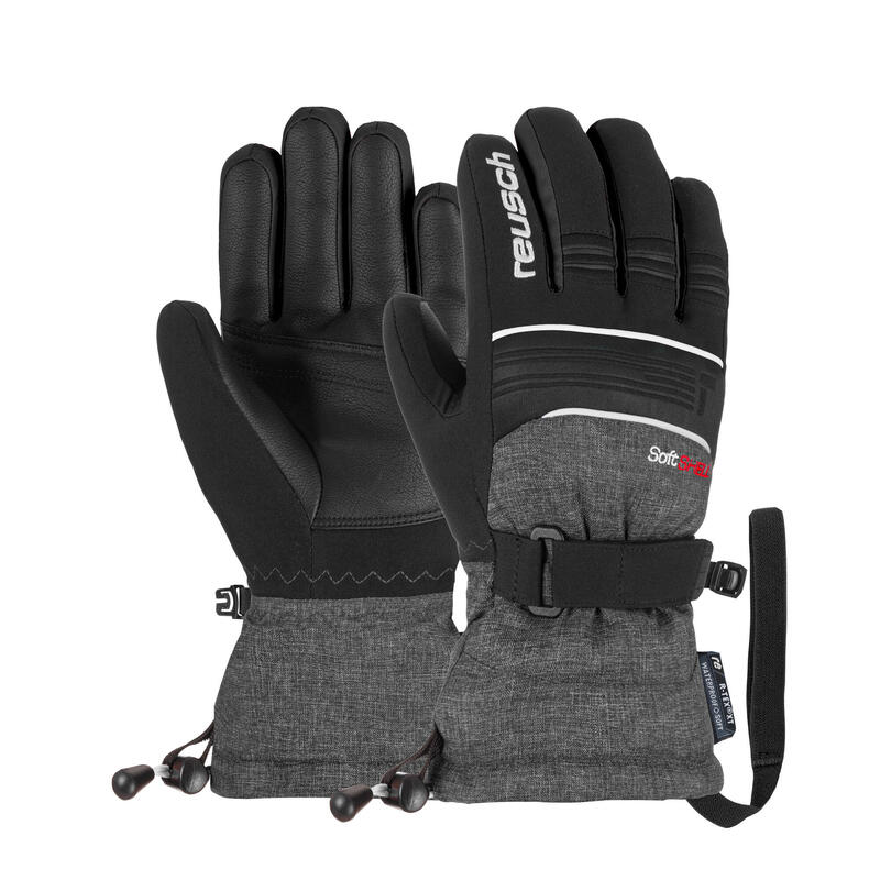 GANTS DE SKI DE PISTE JUNIOR - REUSCH KONDOR R-TEX® XT NOIR/GRIS