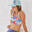 Top Bikini Sujetador Lana Niña 500 Glory White
