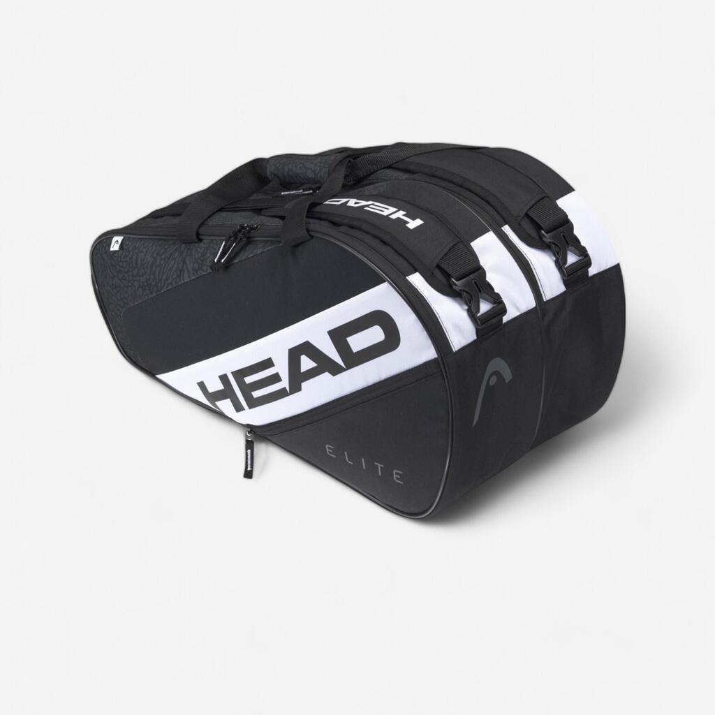 Crno-bela torba za padel ELITE SUPERCOMBI 23 (46 l)