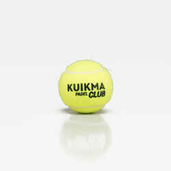 Pressurised Padel Balls Kuikma PB Club - Pack of 3