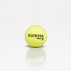 Pressurised Padel Balls Kuikma PB Speed - Pack of 3