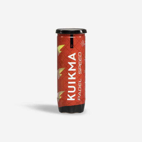 Padel Ball mit Druck - Kuikma PB Speed 3er-Dose
