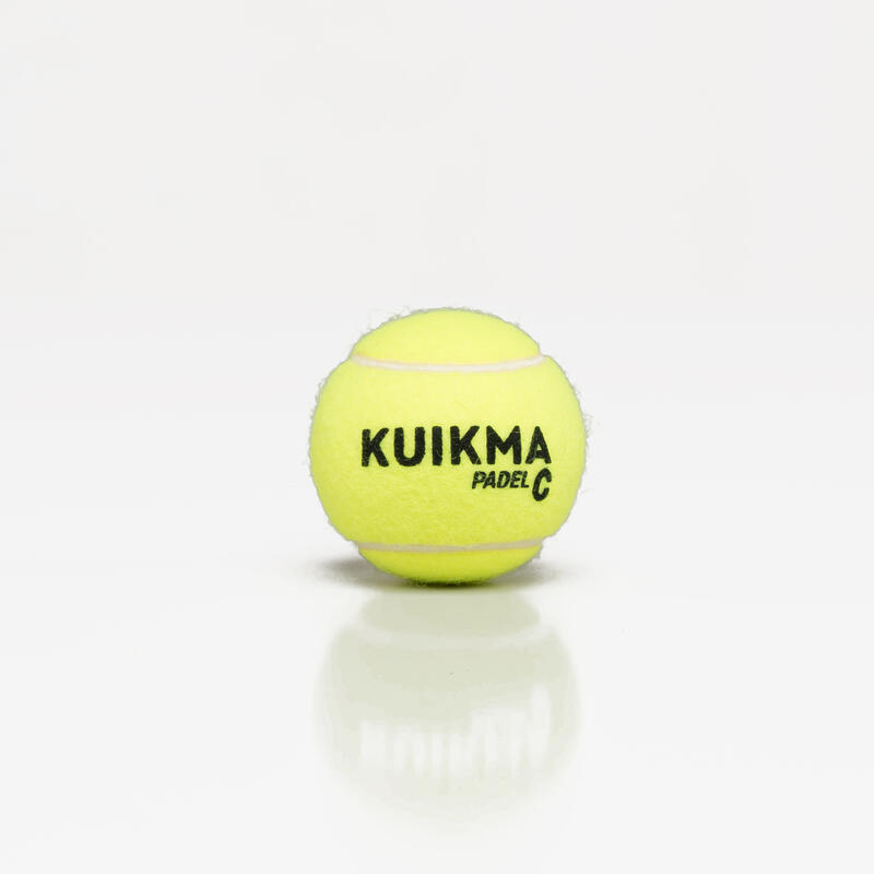 Tripack balles de padel pressurisées - Kuikma Control