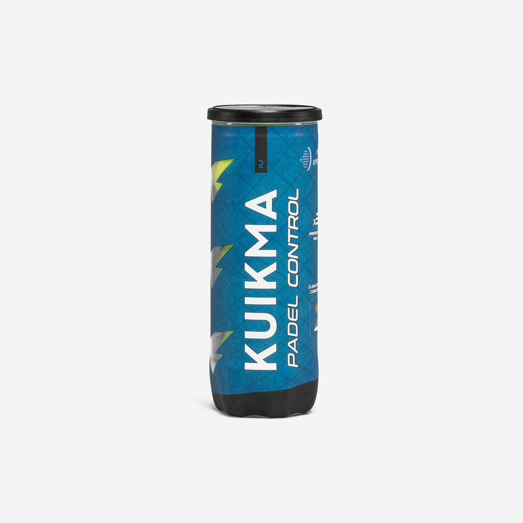 Loptice pod pritiskom za padel KUIKMA PB CONTROL (3 komada)