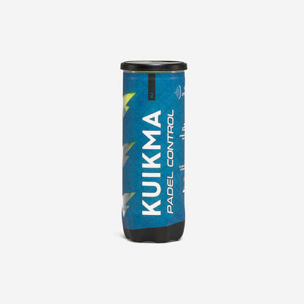 Padelbälle mit Druck 3er-Dose - Kuikma PB Control