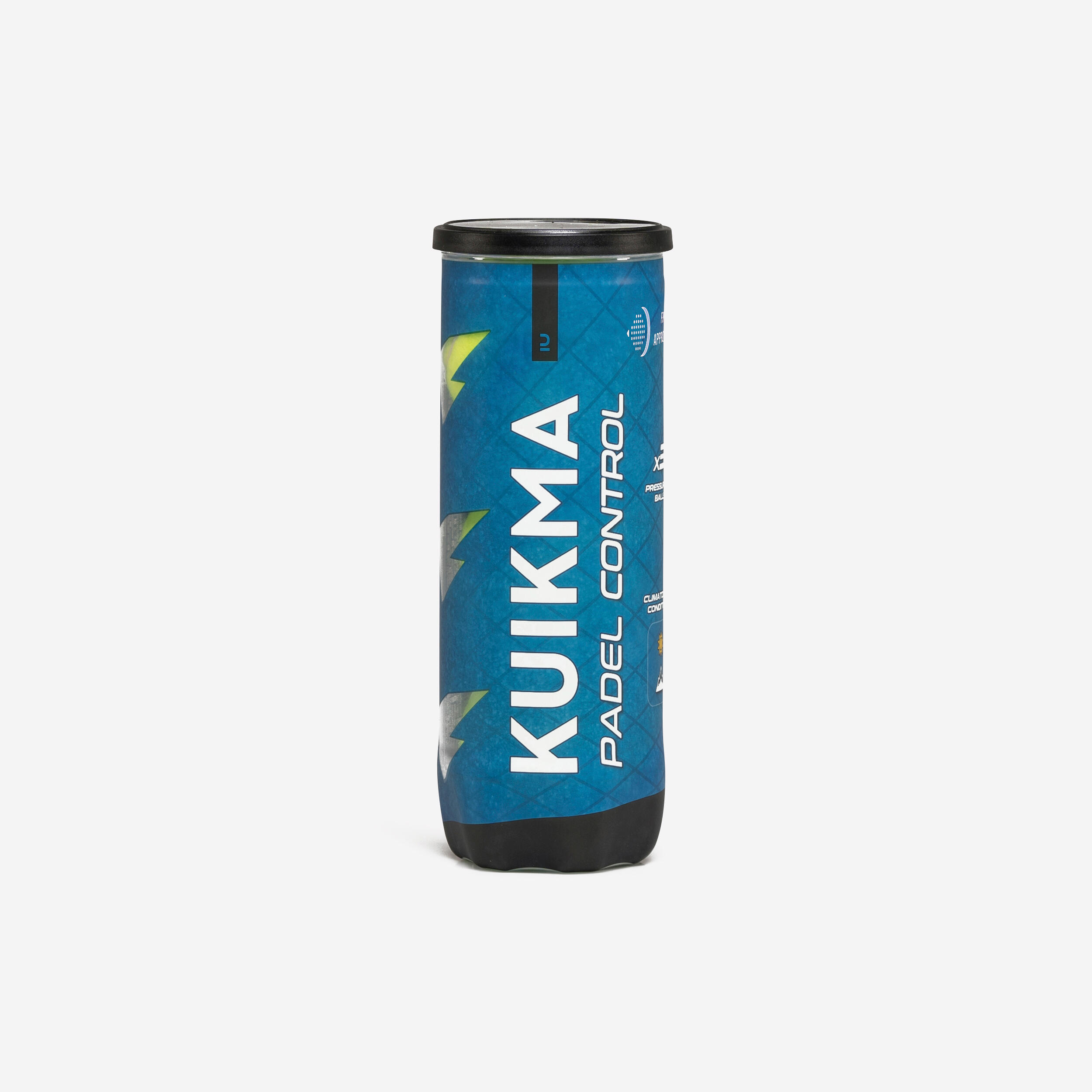 Tube of 3 pressurized padel balls - Kuikma PB  Control