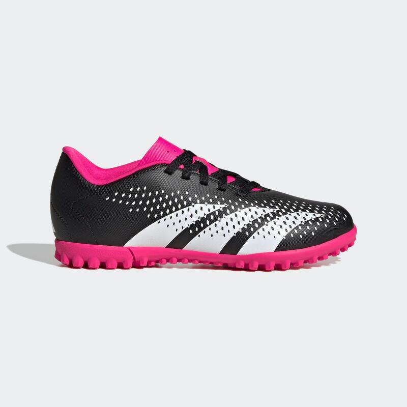 Adidas Predator Accuracy.4 TF voetbalschoenen kind zwart/roze