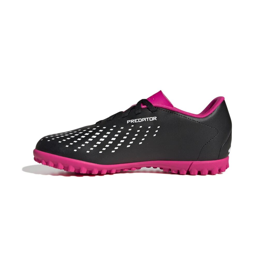 Kids' Shoes Predator Accuracy.4 Turf - Black & Pink