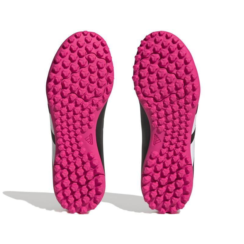 Scarpe calcetto bambino Adidas PREDATOR ACCURACY.4 TF nero-rosa