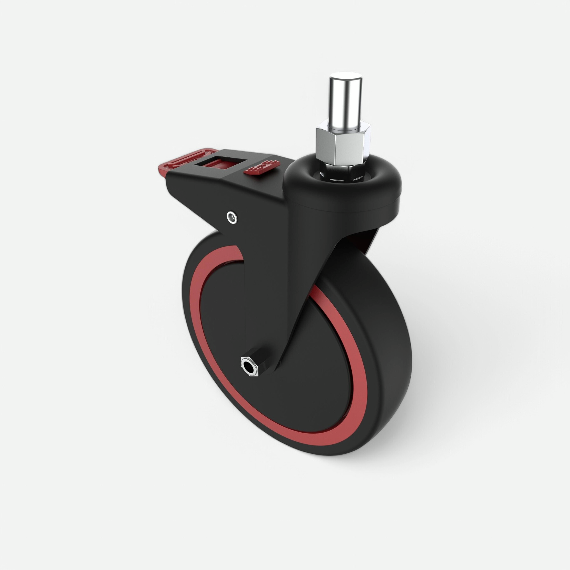 Roue avec frein pour table ttt930 - Tennis de table - PONGORI- Clubs - Entreprises - Collectivités - Associations