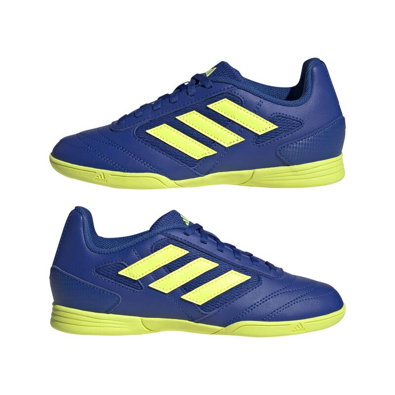 ADIDAS Super sala 2 IN zaalvoetbalschoenen kind blauw/geel