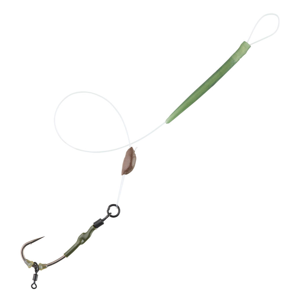 SN Hook 900 Spinner rigged leader for carp fishing