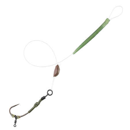 SN Hook 900 Spinner rigged leader for carp fishing