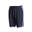 Voetbalshort Viralto II paars marineblauw