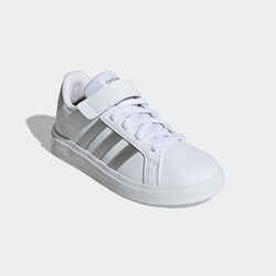 Kids' Rip-Tab Trainers Grand Court - White/Pearl