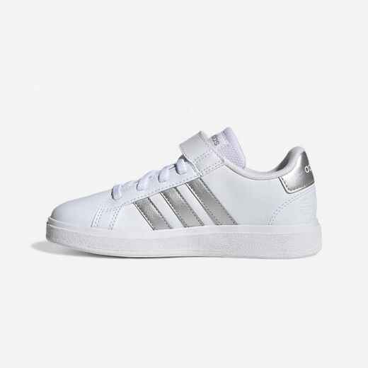 
      Adidas Turnschuhe Kinder Klettverschluss - Grand Court weiβ/perlmutt 
  