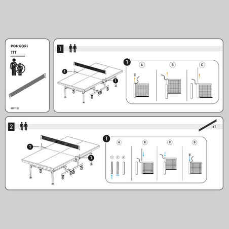 Indoor Table Tennis Table Net