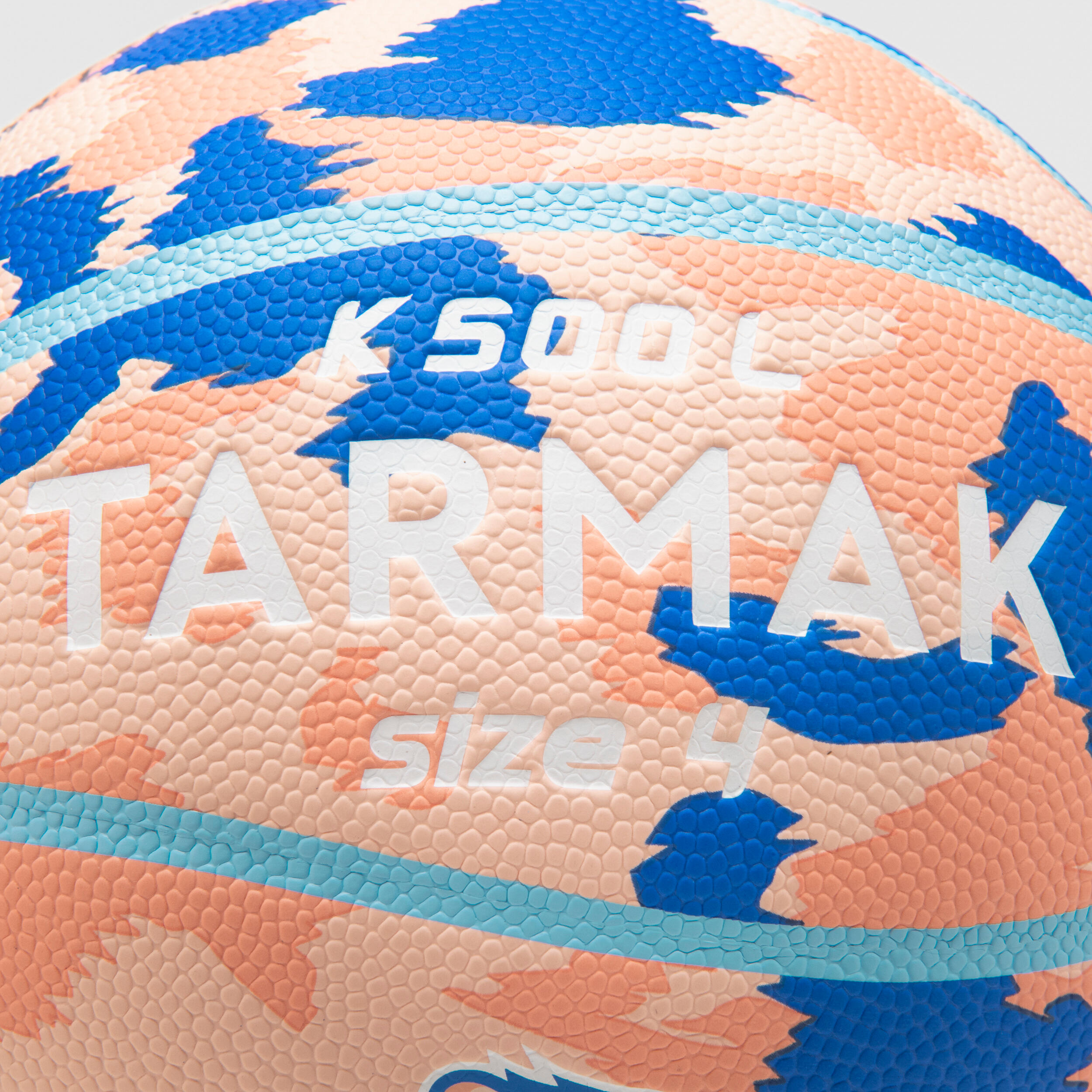 Ballon de basketball taille 4 - WIZZY K500L rose bleu 12/13