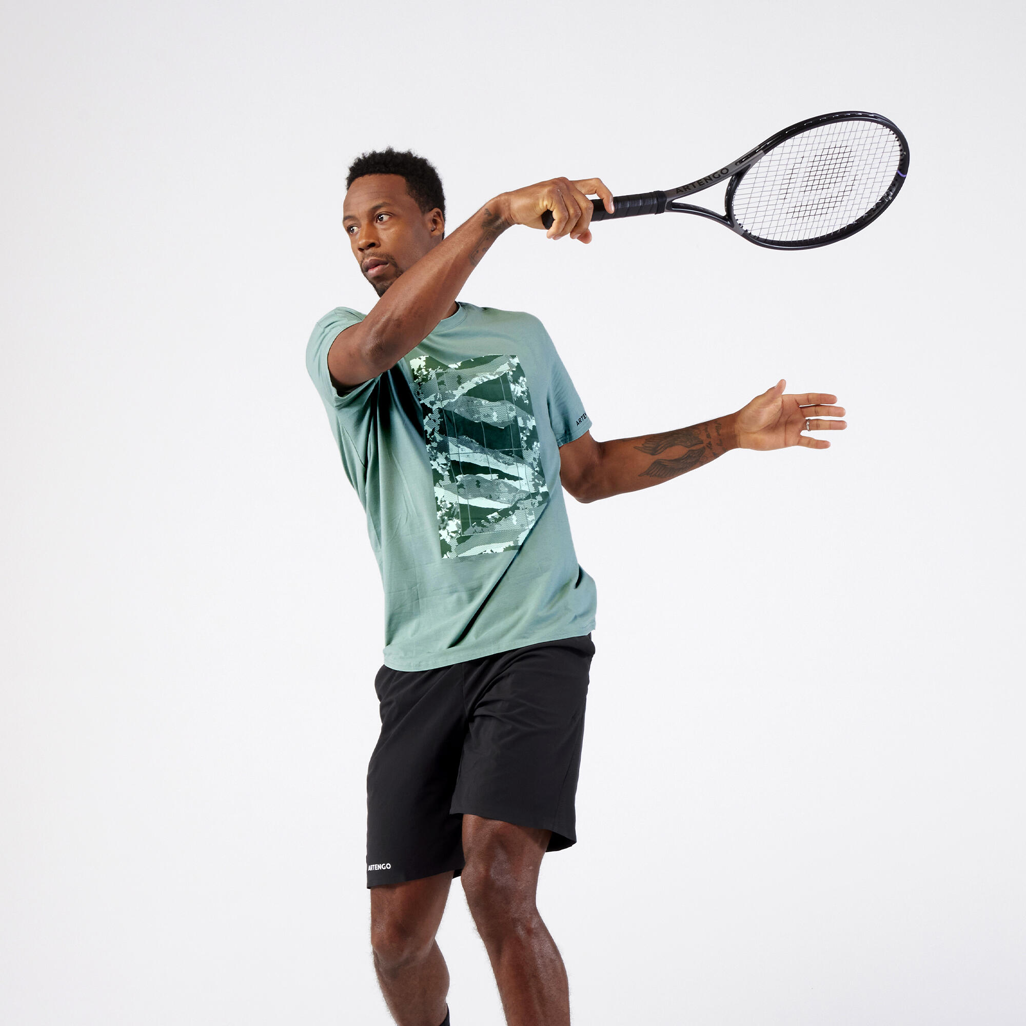 Men's Tennis T-Shirt Soft - Clay 3/9