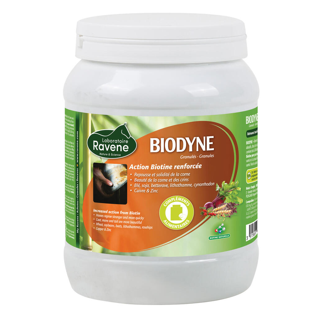 Zirgu un poniju papildbarība “Biodyne”, 1 kg