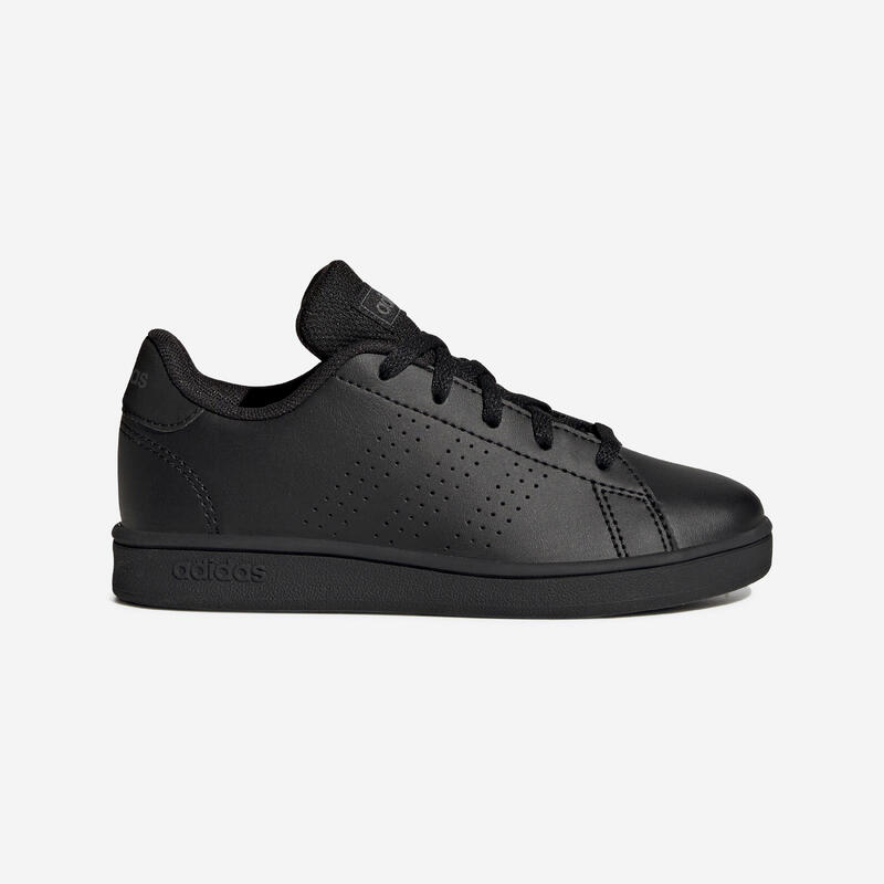 Zapatillas Adidas Advantage Niños Negro Cordones