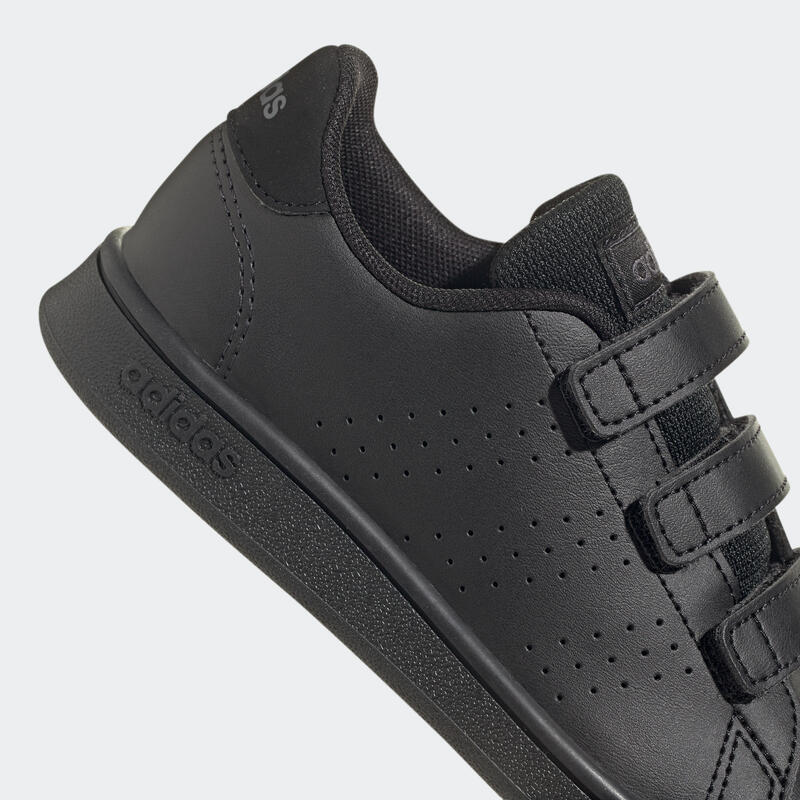 Baskets à scratch enfant - ADIDAS ADVANTAGE noir