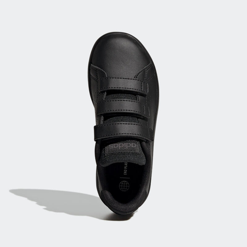 Sneakers ADIDAS bambino ADVANTAGE con strap nere dal 28 al 34