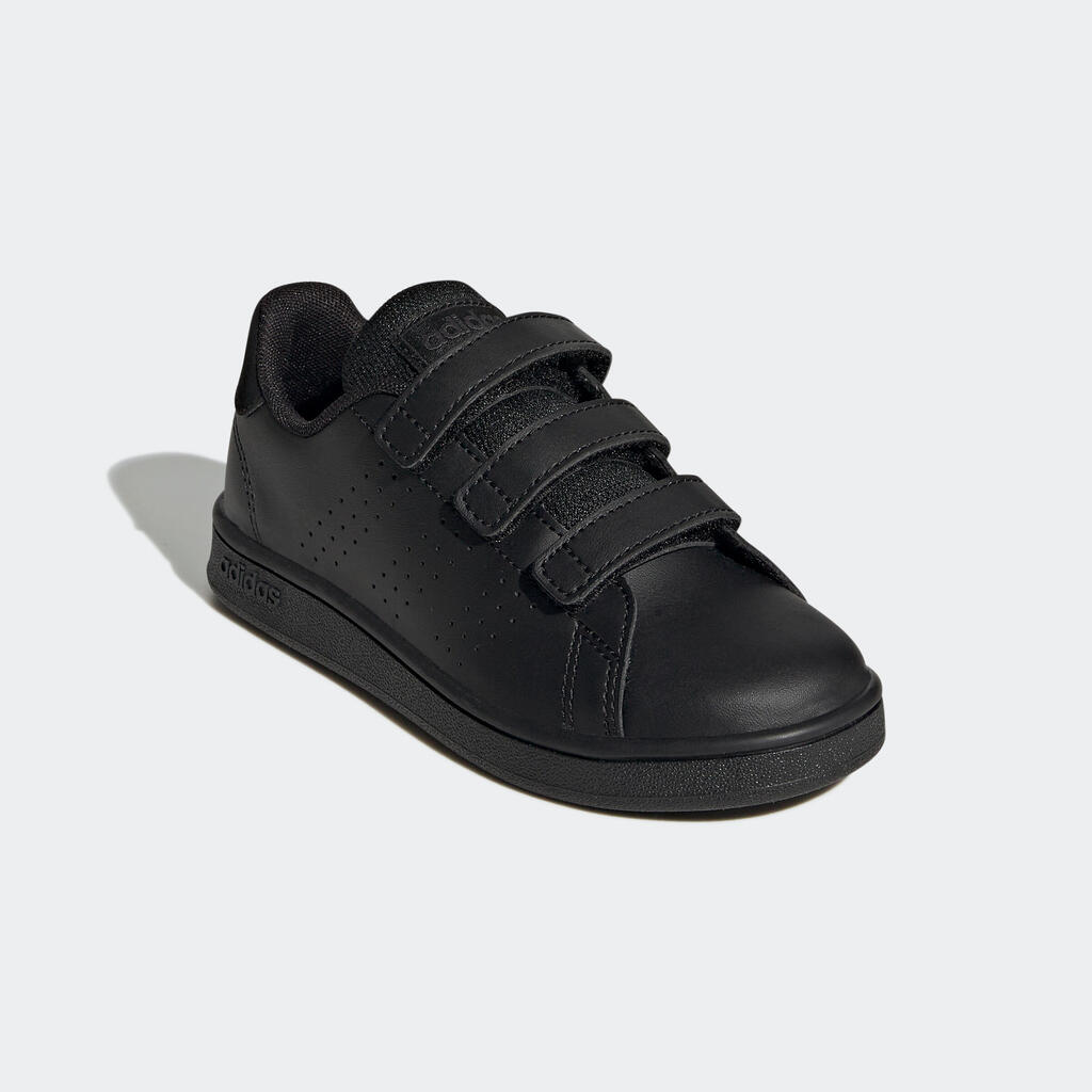 Detské tenisky Adidas Advantage na suchý zips od 28 do 34 čierne