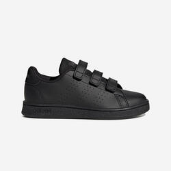 Baskets à scratch enfant - ADIDAS ADVANTAGE noir