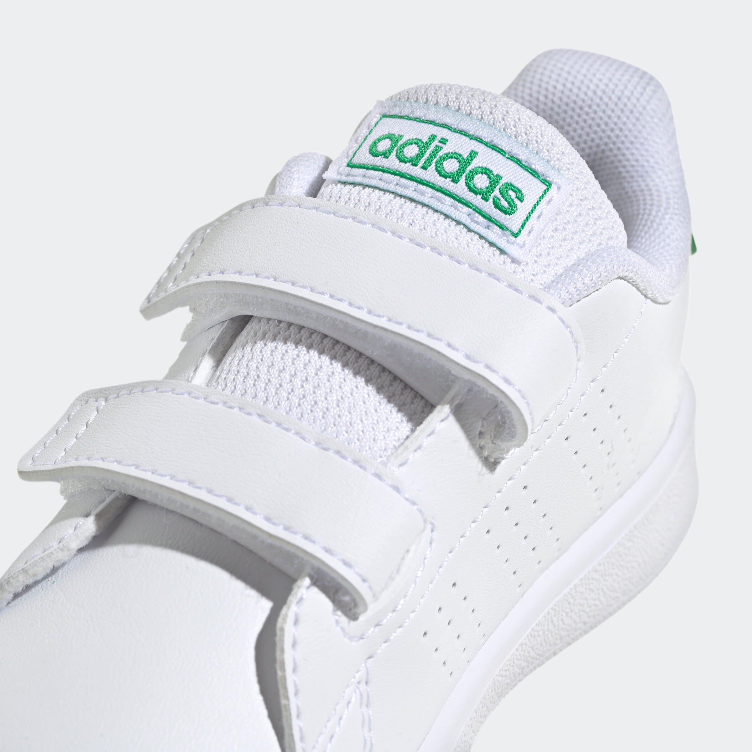 ADIDAS DETSKÁ OBUV ADVANTAGE BIELO-ZELENÁ 20 · záber 7