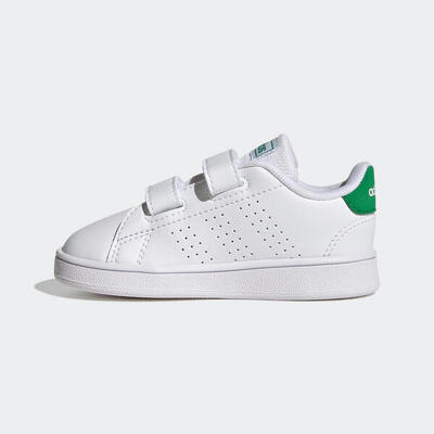 Sneakers met klittenband voor peuters advantage wit groen