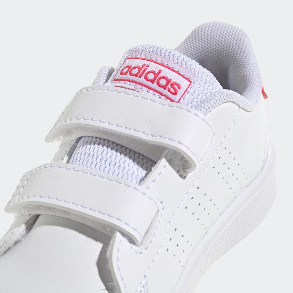 Baby Rip-Tab Trainers Advantage - White/Pink