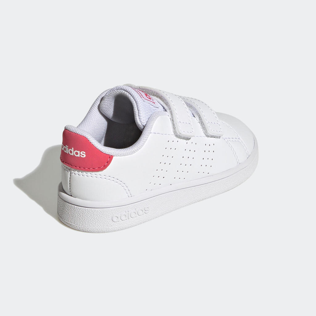 Baby Rip-Tab Trainers Advantage - White/Pink