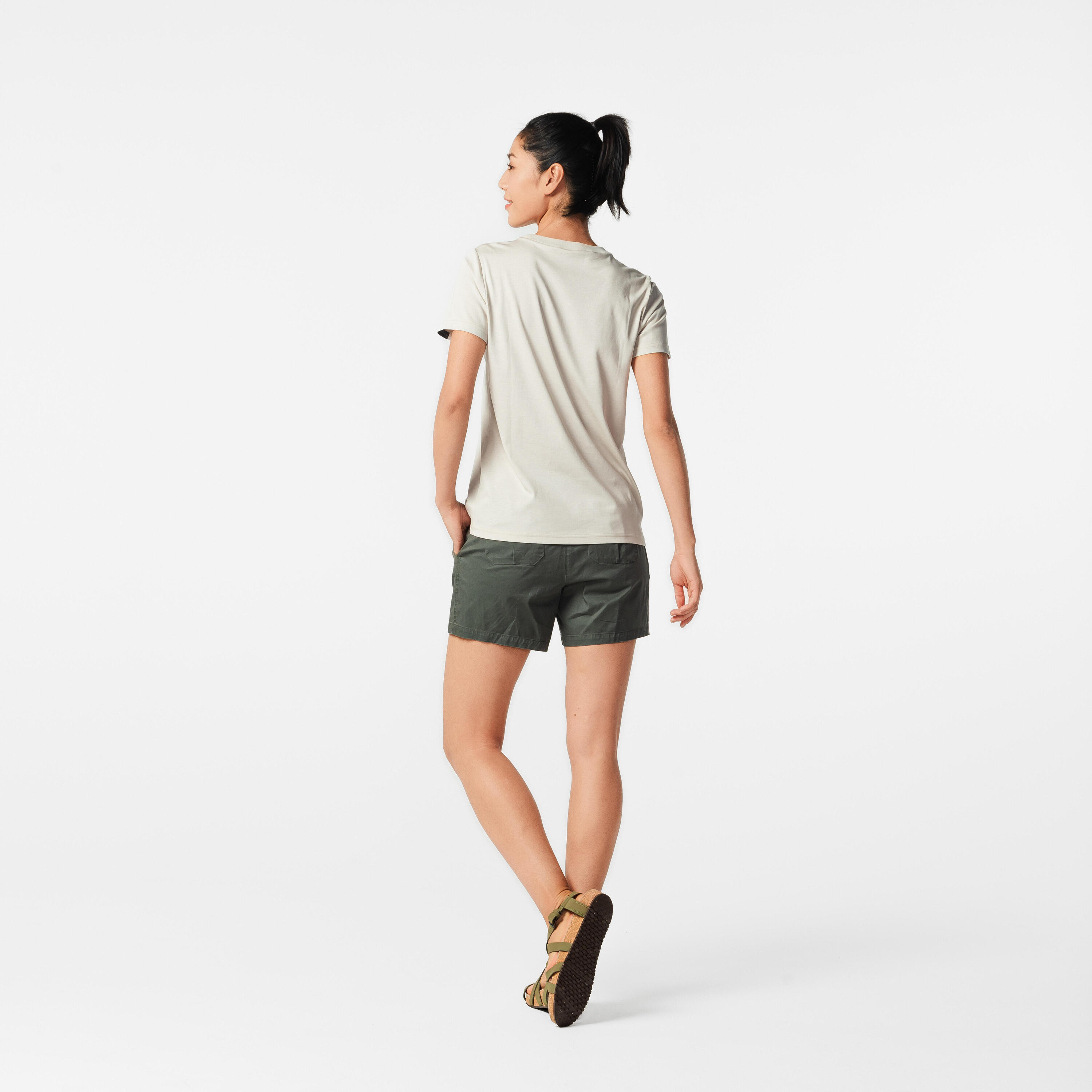 Short trekking donna NH100 verde oliva 9/13