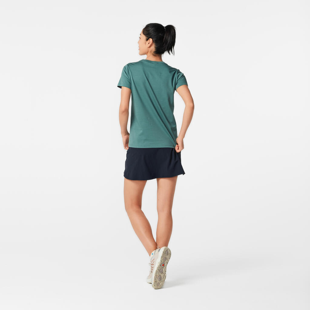 Falda-short de senderismo montaña - MH500 - Mujer 