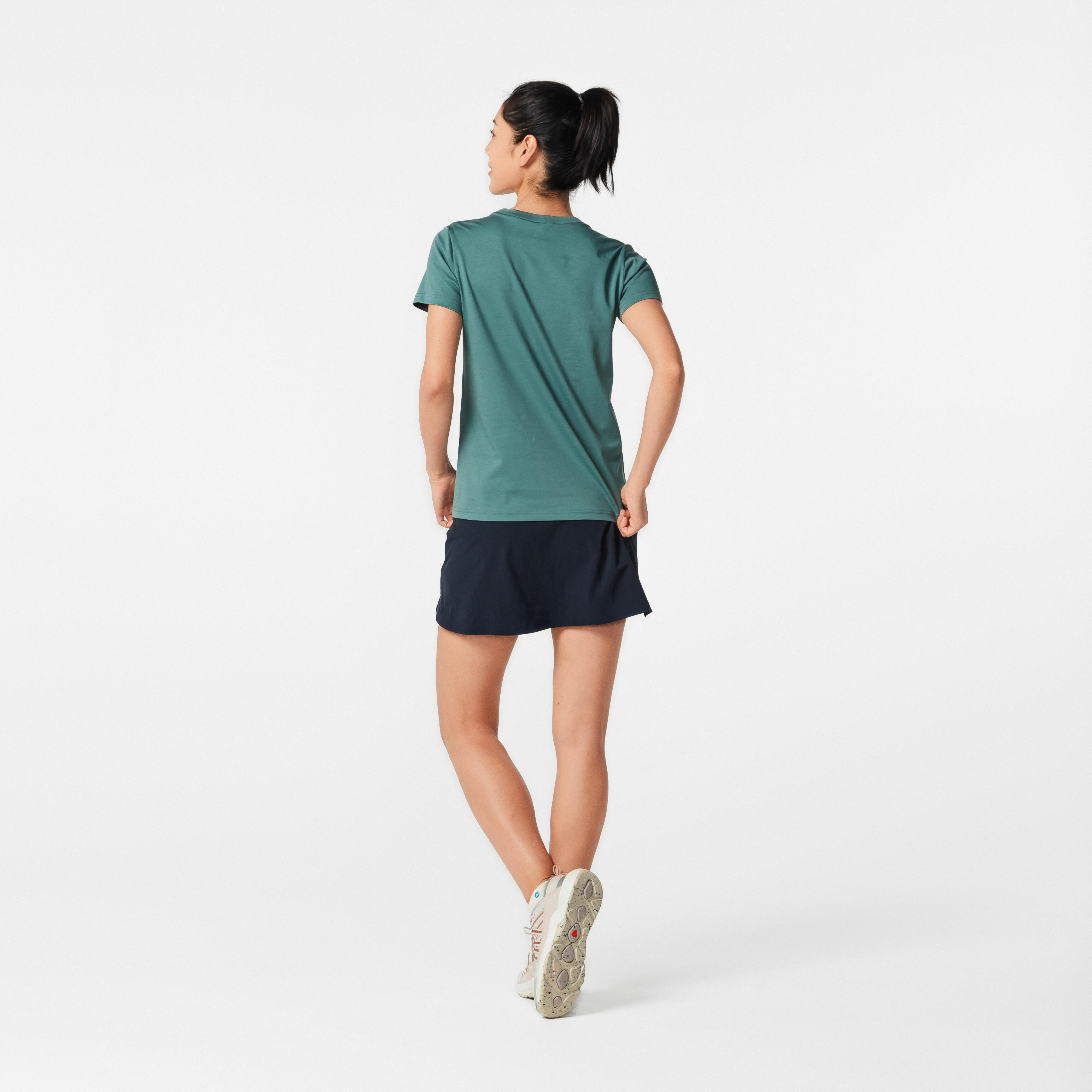 Mountain hiking skort - MH500 - Women