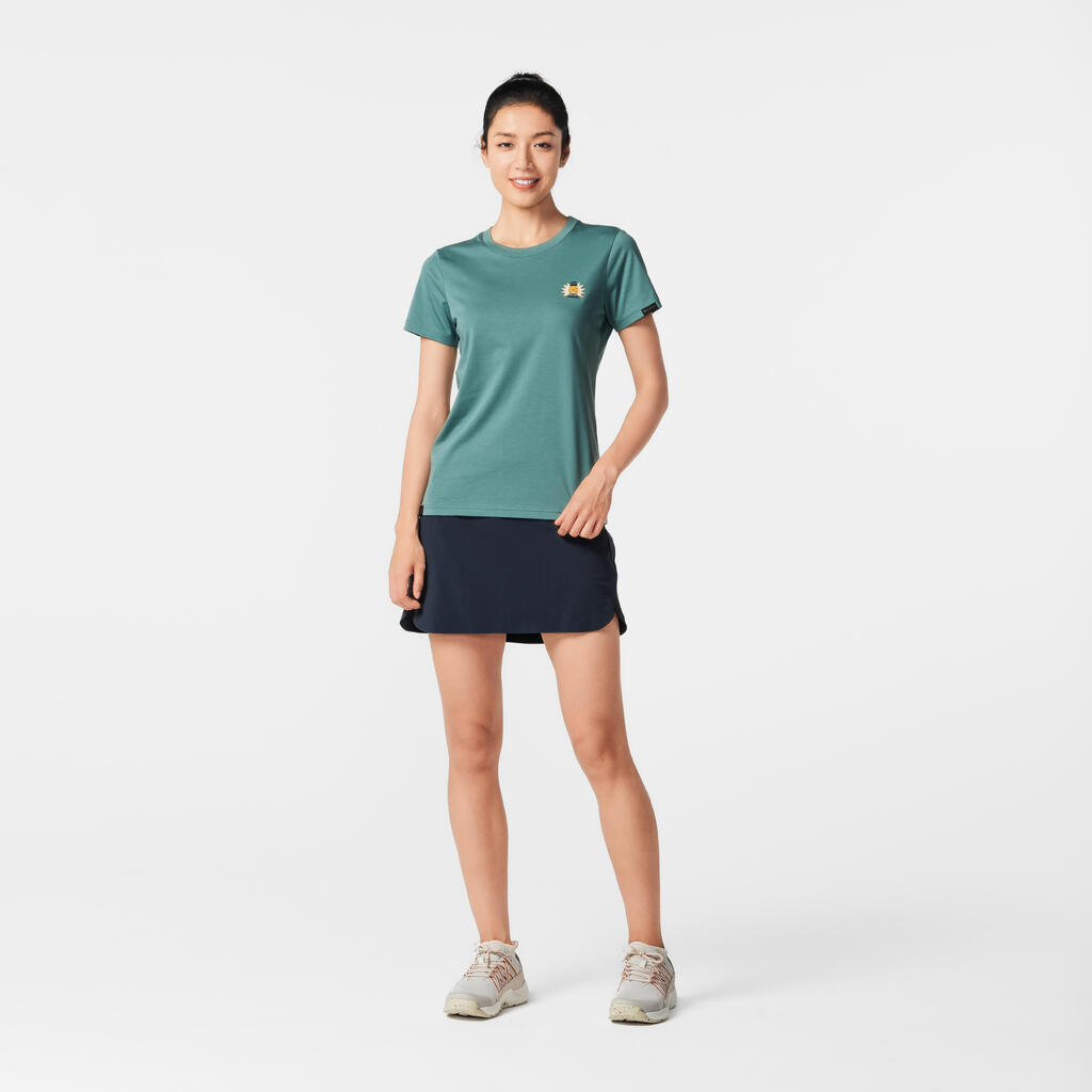 Falda-short de senderismo montaña - MH500 - Mujer 
