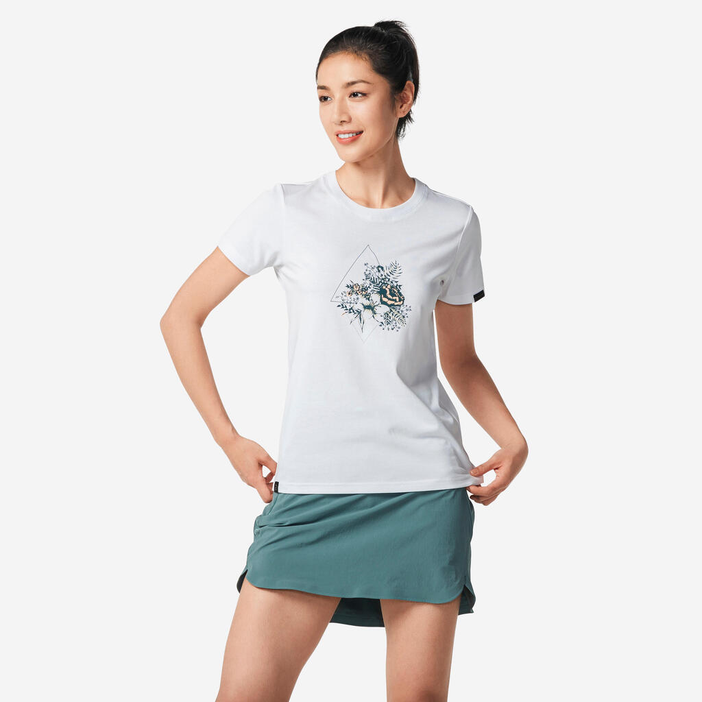 Falda-short de senderismo montaña - MH500 - Mujer 