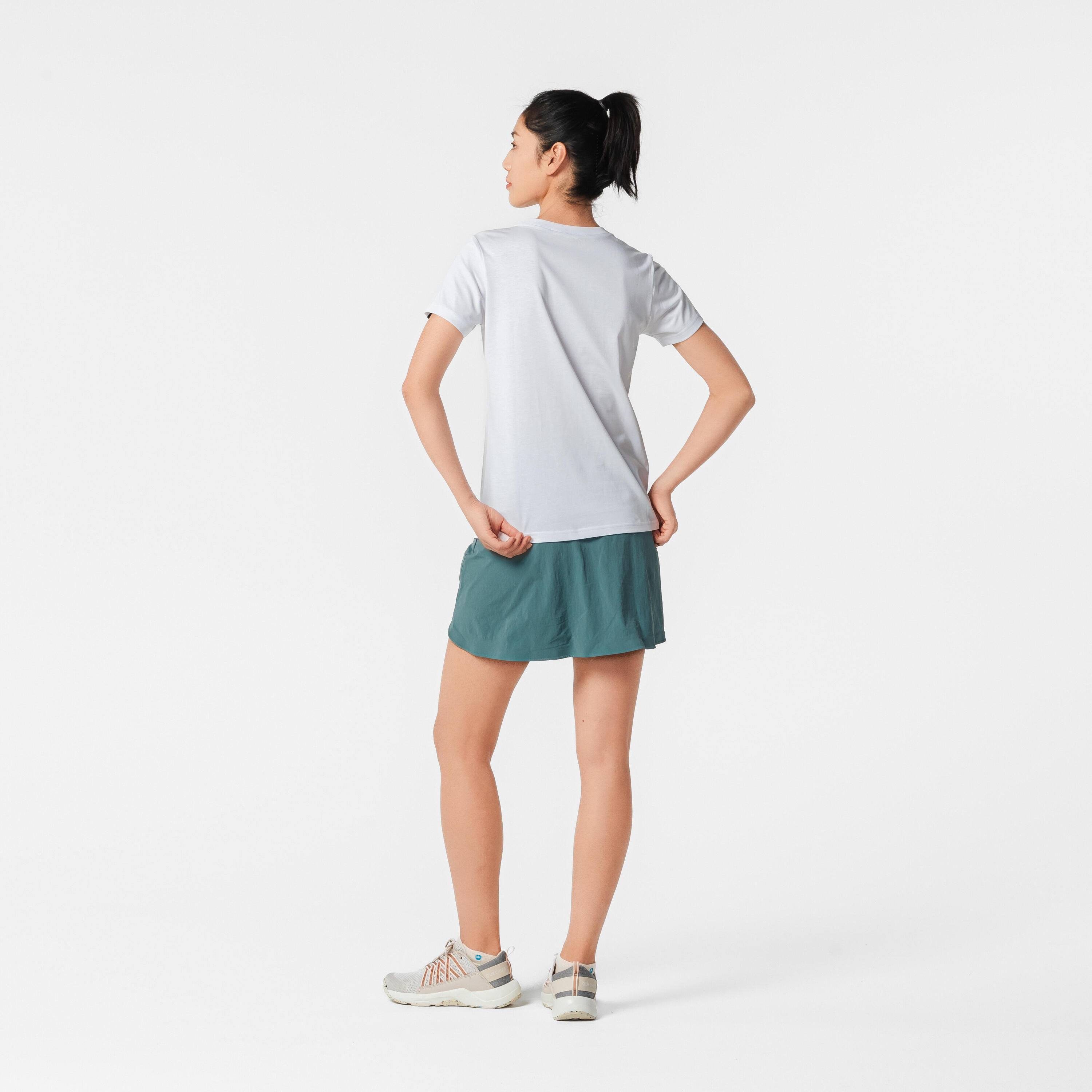 Women's - Mountain walking skort - MH500 4/18