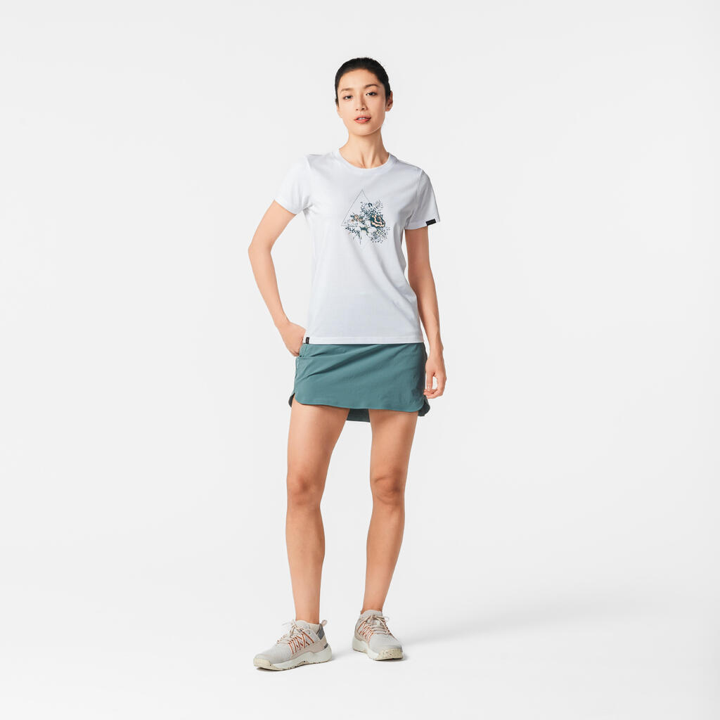 Falda-short de senderismo montaña - MH500 - Mujer 
