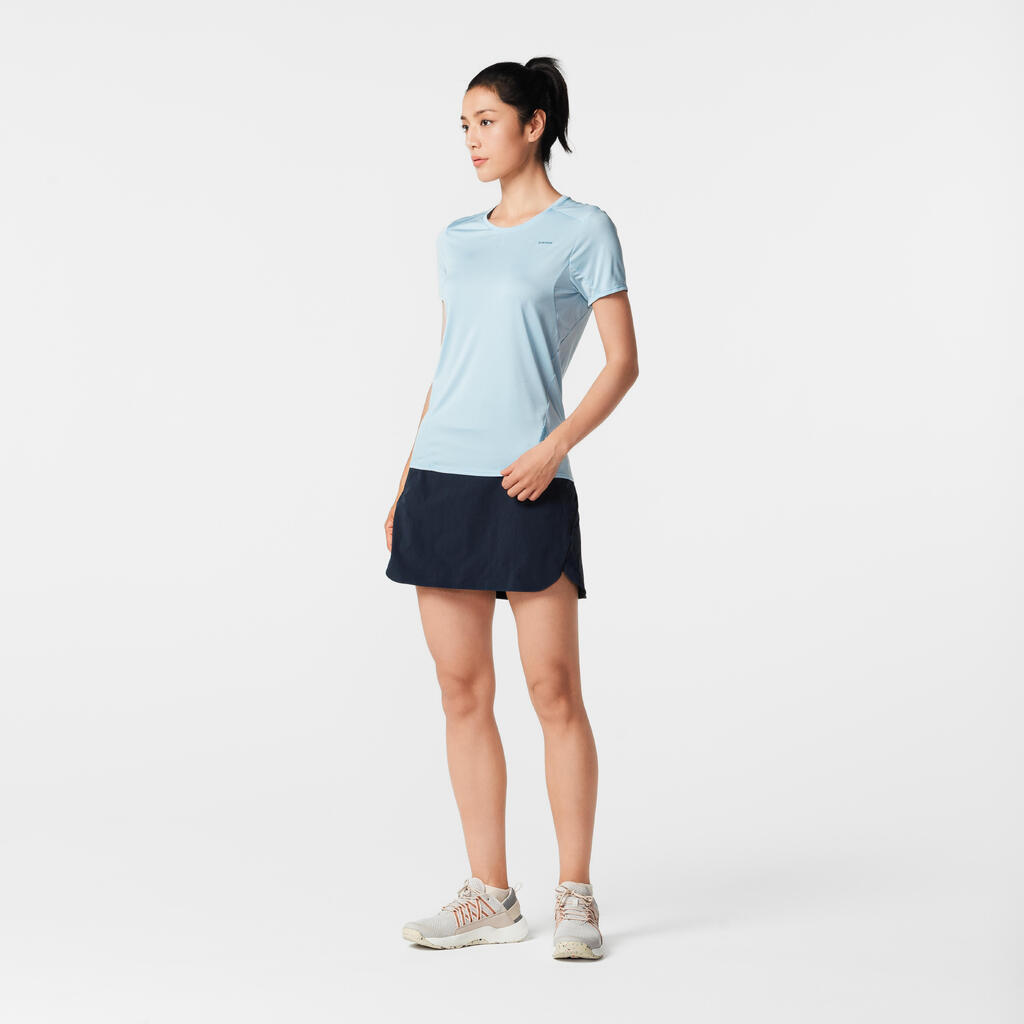 Falda-short de senderismo montaña - MH500 - Mujer 