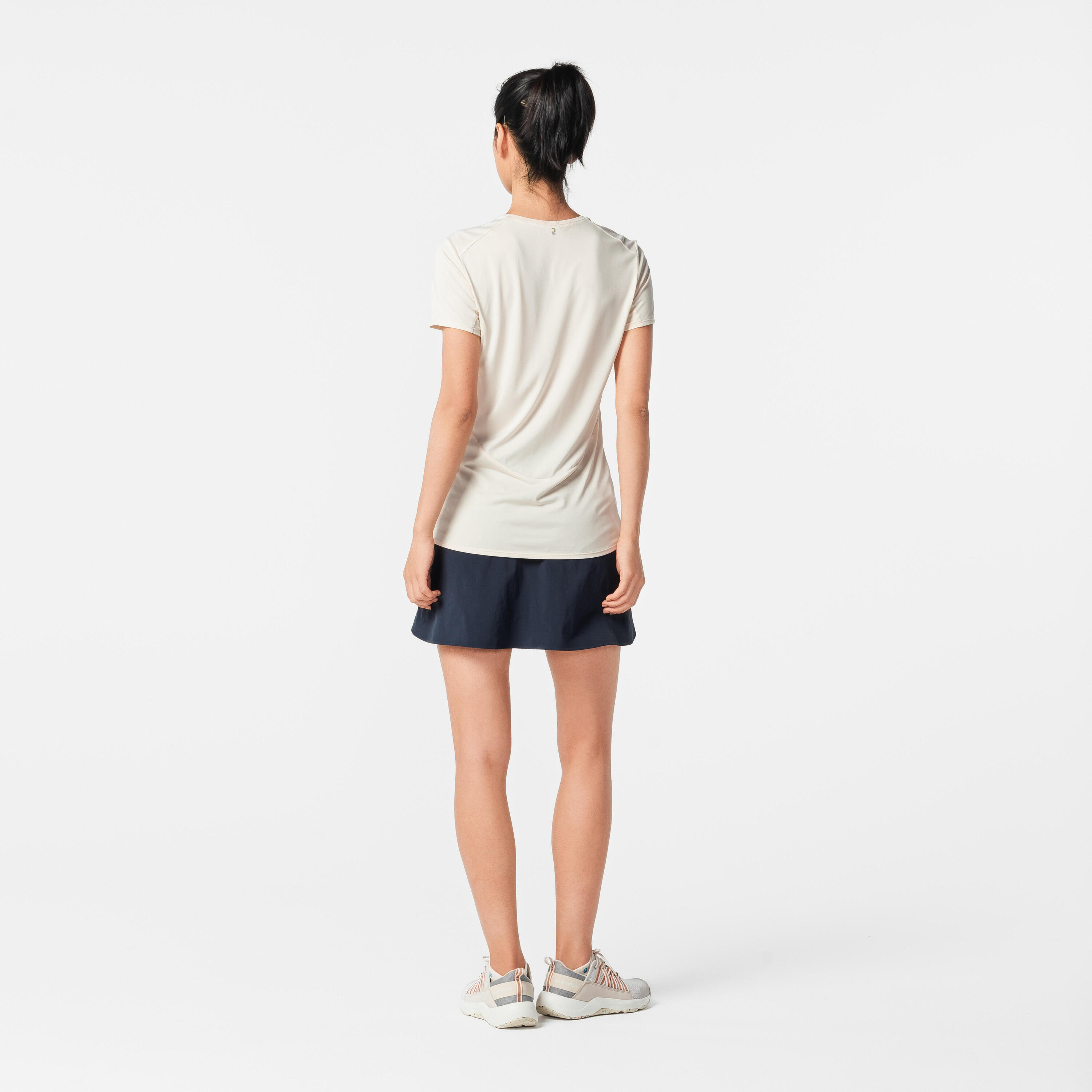 Hosenrock Rock/Shorts Damen Bergwandern - MH500 blau 12/62