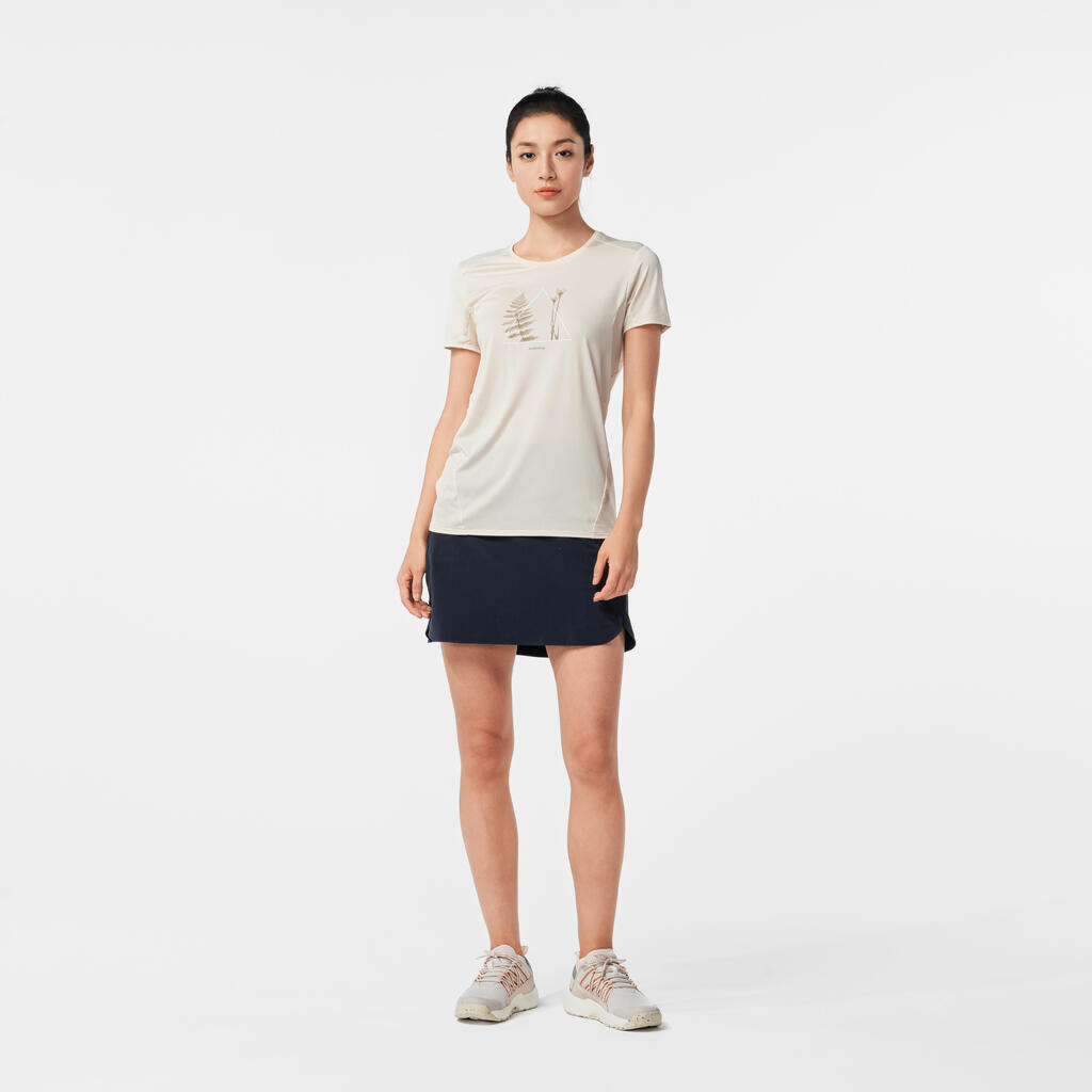 Falda-short de senderismo montaña - MH500 - Mujer 