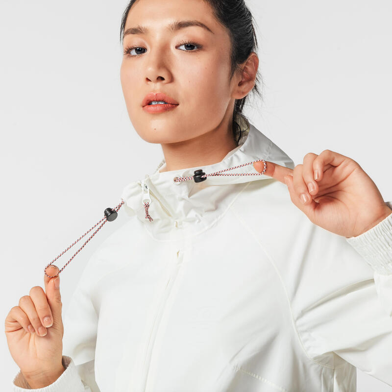 女款長版防水登山健行外套 NH Raincut