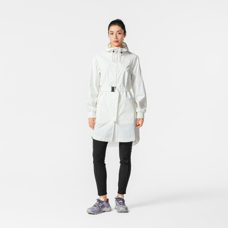 Long waterproof hiking jacket - NH Raincut Long - Women