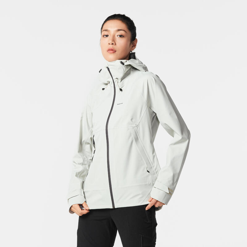 Women's Waterproof Mountain Walking Jacket - MH500