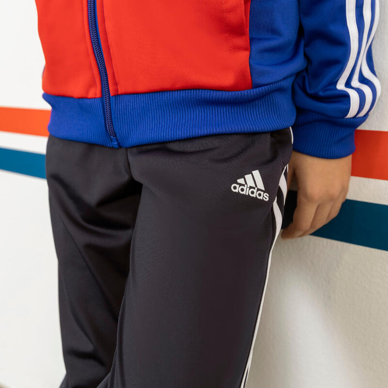 SURVETEMENT COLORLOCK DE SPORT ADIDAS ENFANT BLEU ROUGE