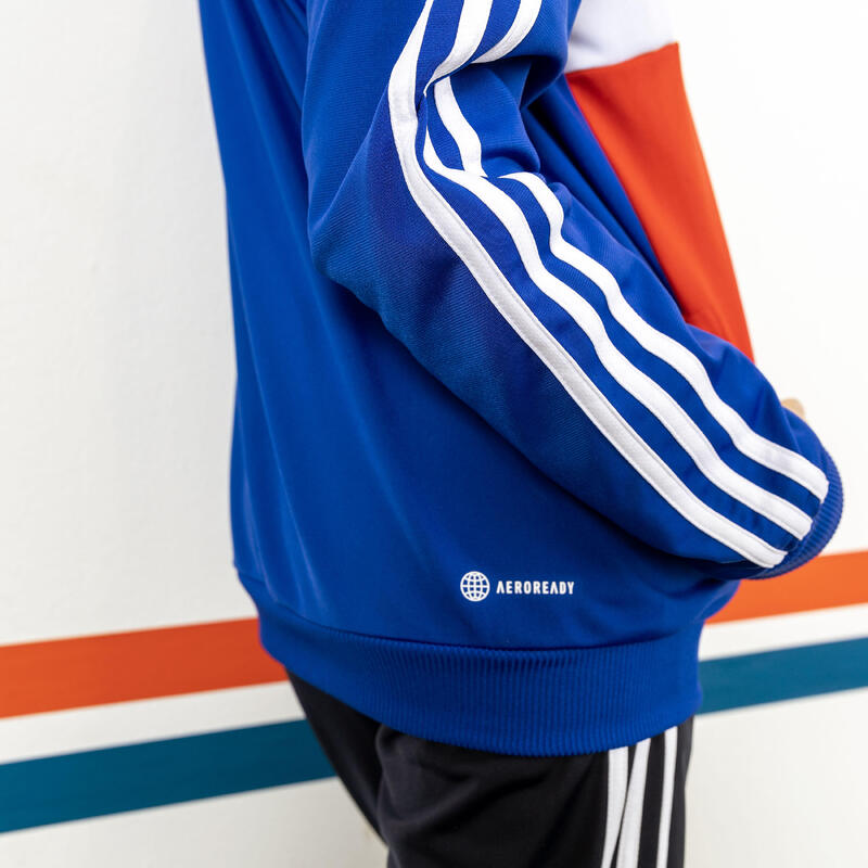 SURVETEMENT COLORLOCK DE SPORT ADIDAS ENFANT BLEU ROUGE